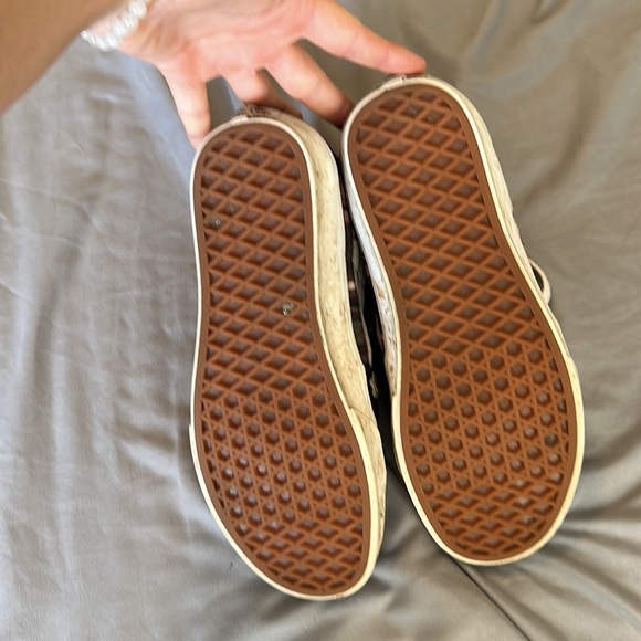 Floral & checkered high top vans - Picture 4 of 4